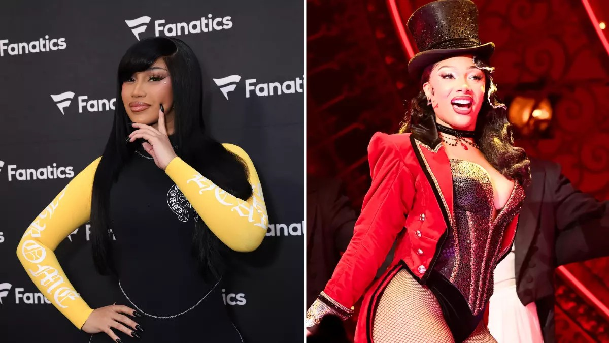 Cardi B Cheers On Megan Thee Stallion as She Wraps Her Moulin Rouge! Run